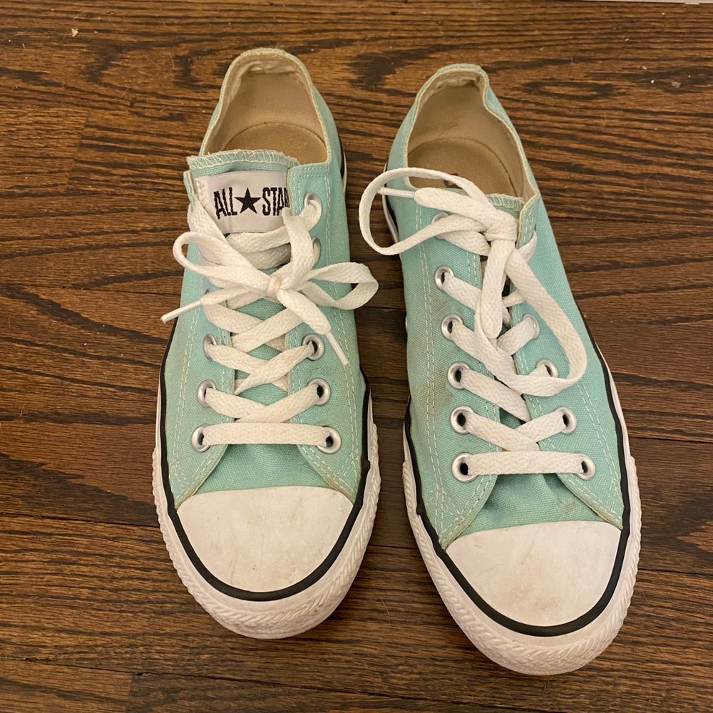 Converse All Star low top sneakers - Tiffany blue M6/W8